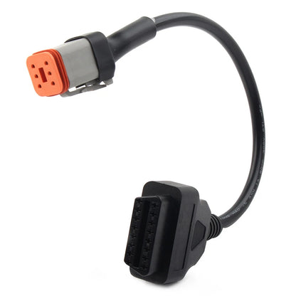 6Pin to OBD2 Diagnostic Tool Adapter Cable for Harley Davidson