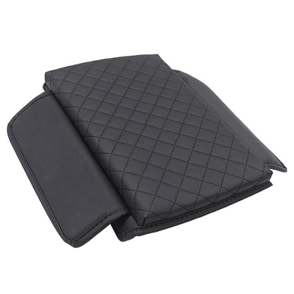 Black Car Center Console Armrest Cover Mat Pad Protector