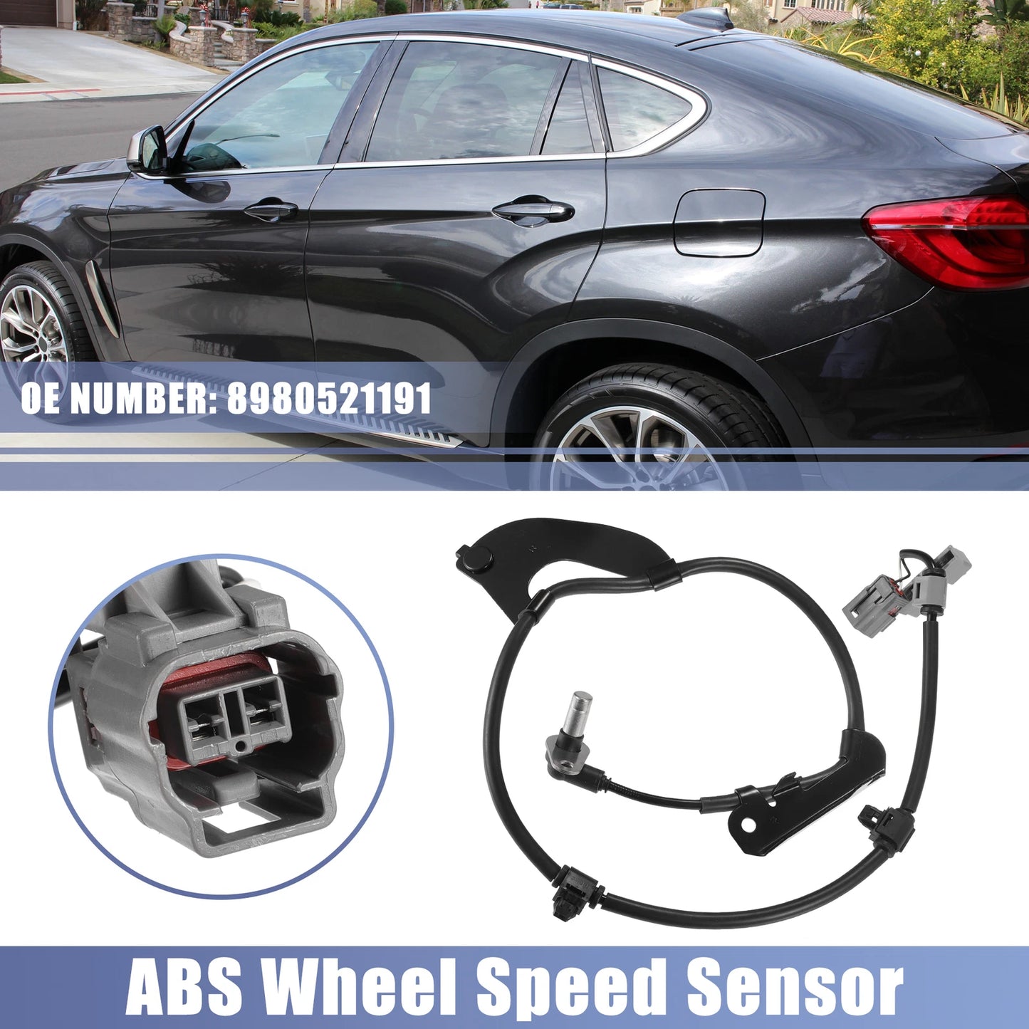 ABS Wheel Speed Sensor Front Right for Isuzu D-Max (2002-2012)