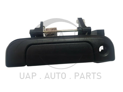 Front Left Outer Door Handle with Keyhole Black for Toyota Hiace (1989-2005)