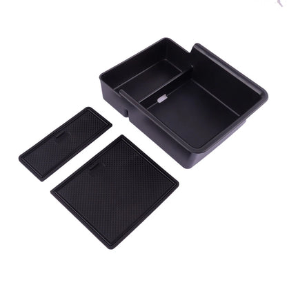 ABS Black Central Armrest Storage Box Tray for MG4 EV (2022-2023)