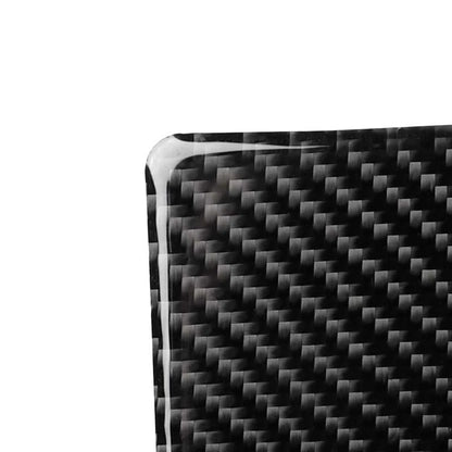 Car Carbon Fiber Canter Console Cup Holder Cover Trim Fit For Lexus IS 2006-2012