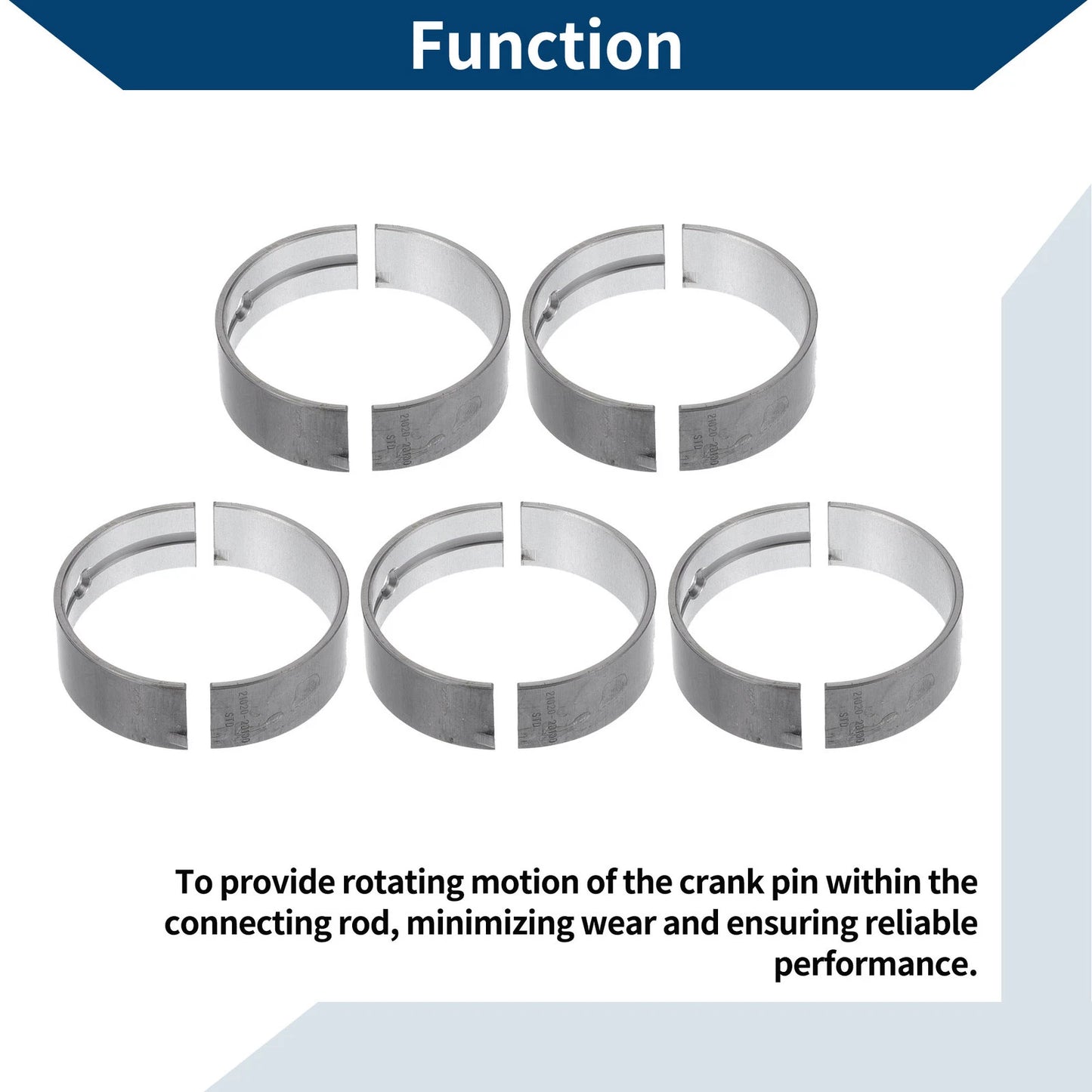 Main Bearing Set for Kia Soul (2012-2017)