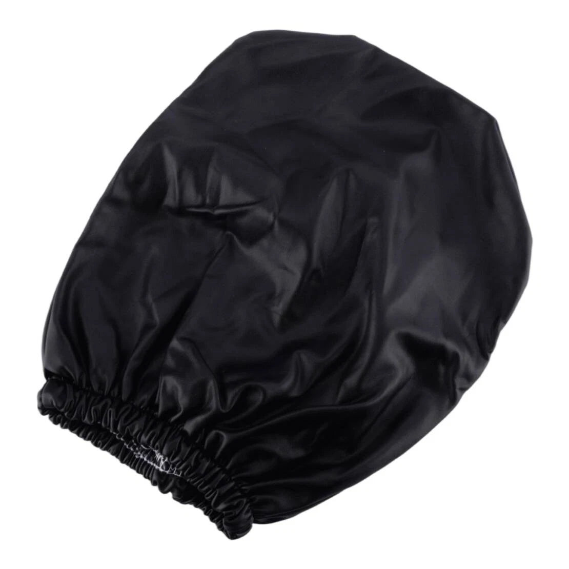 Waterproof Leather Car Seat Headrest Dust Cover for Rear Seat Black 1pc