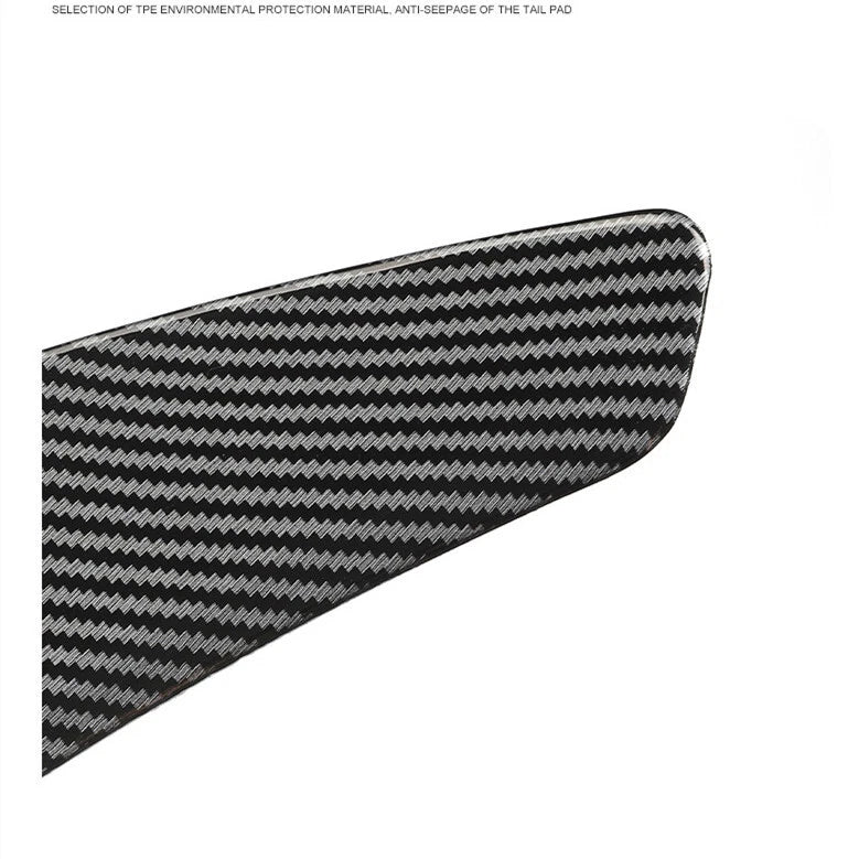 4x Carbon Fiber Door Armrest Panel Cover Trim Decor for Honda Civic (2006–2011)