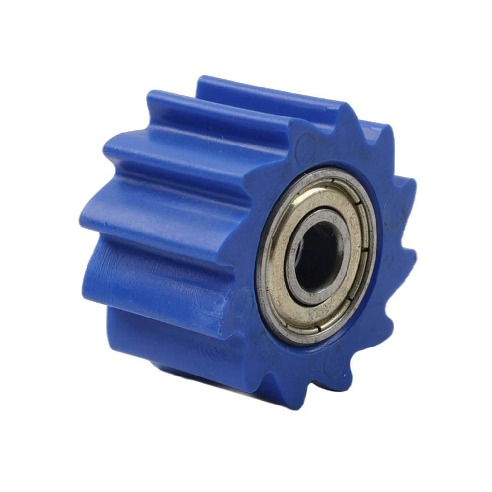 8MM Chain Roller Blue Pulley Tensioner Wheel for Bike ATV Go-Kart