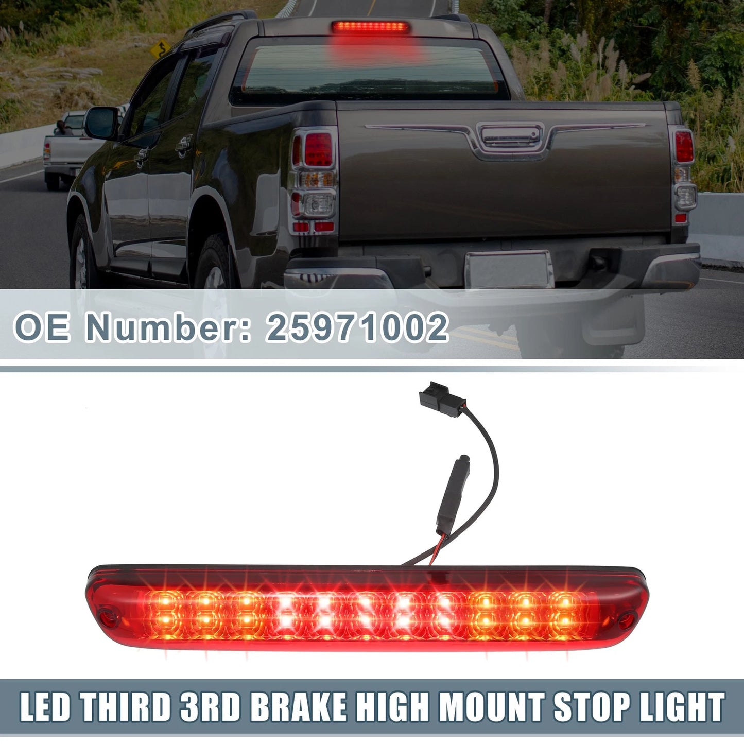 Stop Light for Chevy Colorado (2004-2012) Red Lens