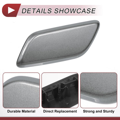 Front Left Washer Nozzle Cover for Lexus LX570 (2013-2015) - Grey 1 x Cap