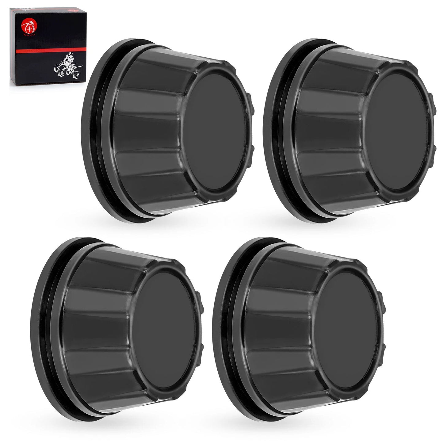 4-Pack Wheel Center Cap for Honda MUV700 Big Red 700 (2009-2013)