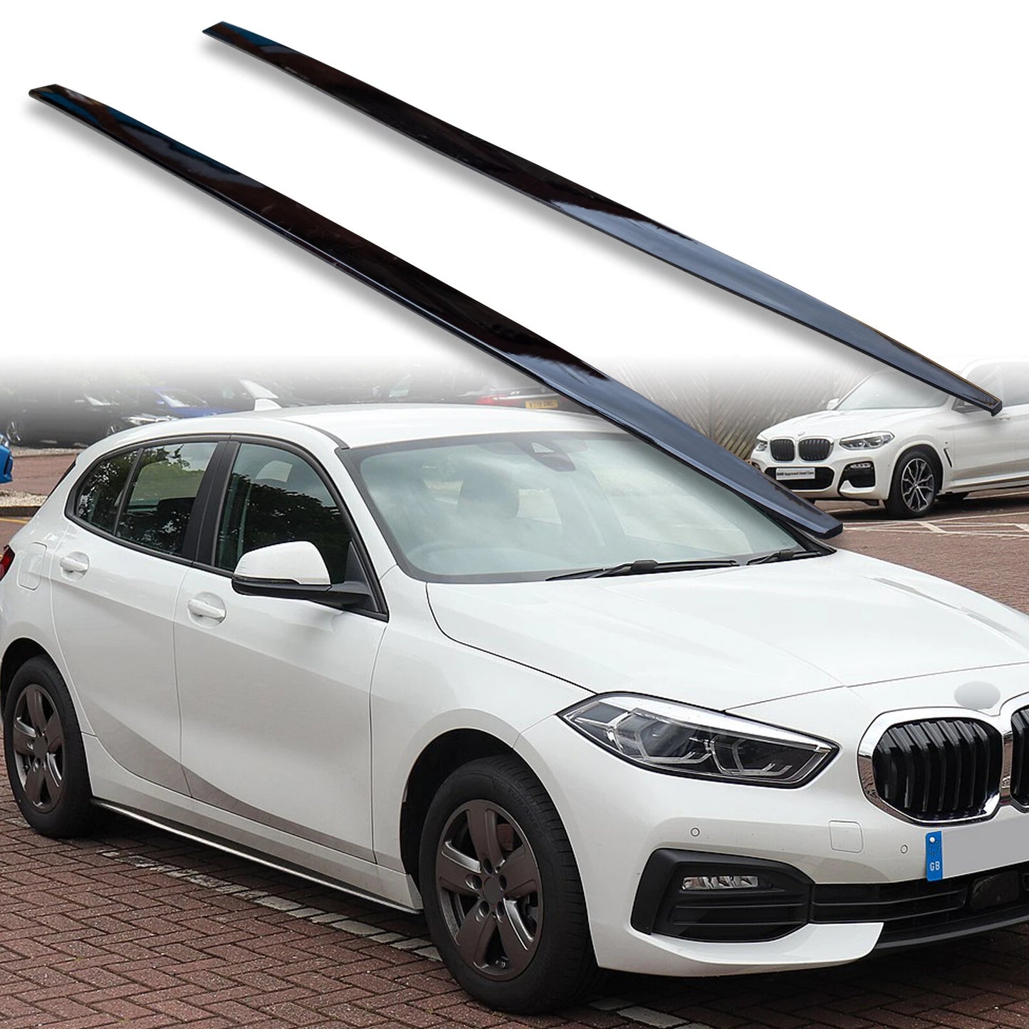 Side Skirt Extensions for BMW 1 Series F40 (2019-2023)