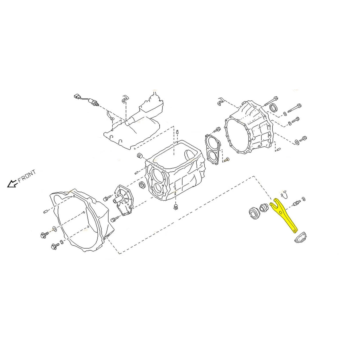 Genuine Clutch Fork for Nissan Patrol GU Y61 (1997-2013)