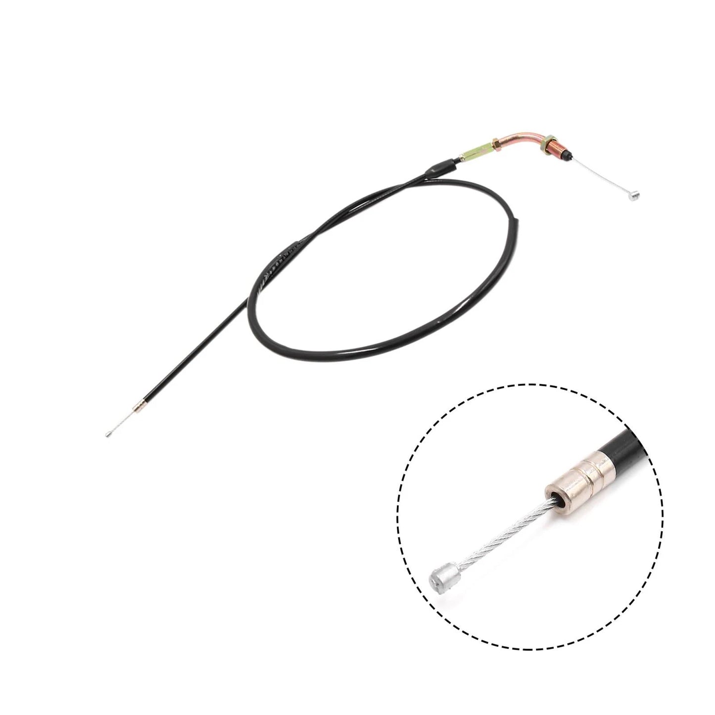 Rubber Coated Throttle Cable Wire 110cm for Honda CM125
