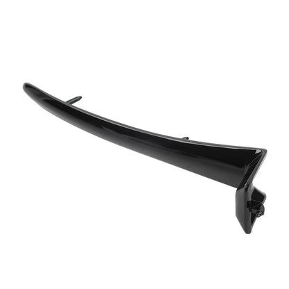 Glossy Black Headlight Cover Trim for Harley Road King (2014-2023)