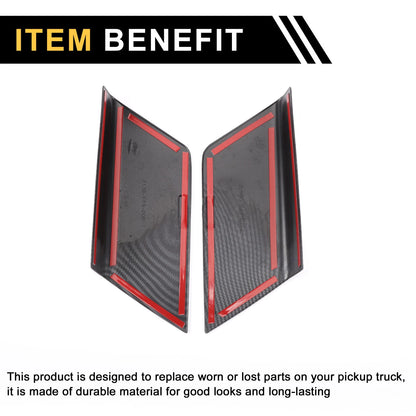 Carbon Fiber Door Panel Handle Covers for Ford F-150 (2021-2024)