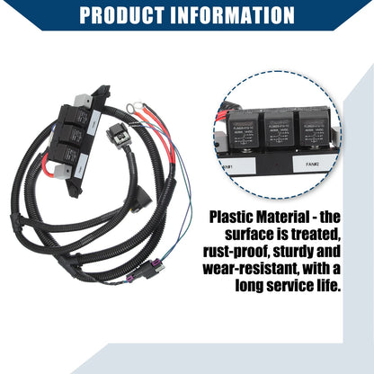 Electric Fan Wire Harness for Chevy Silverado Suburban Tahoe