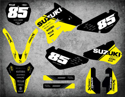 Custom Graphics Full Kit for Suzuki RM 85 (2000-2021)
