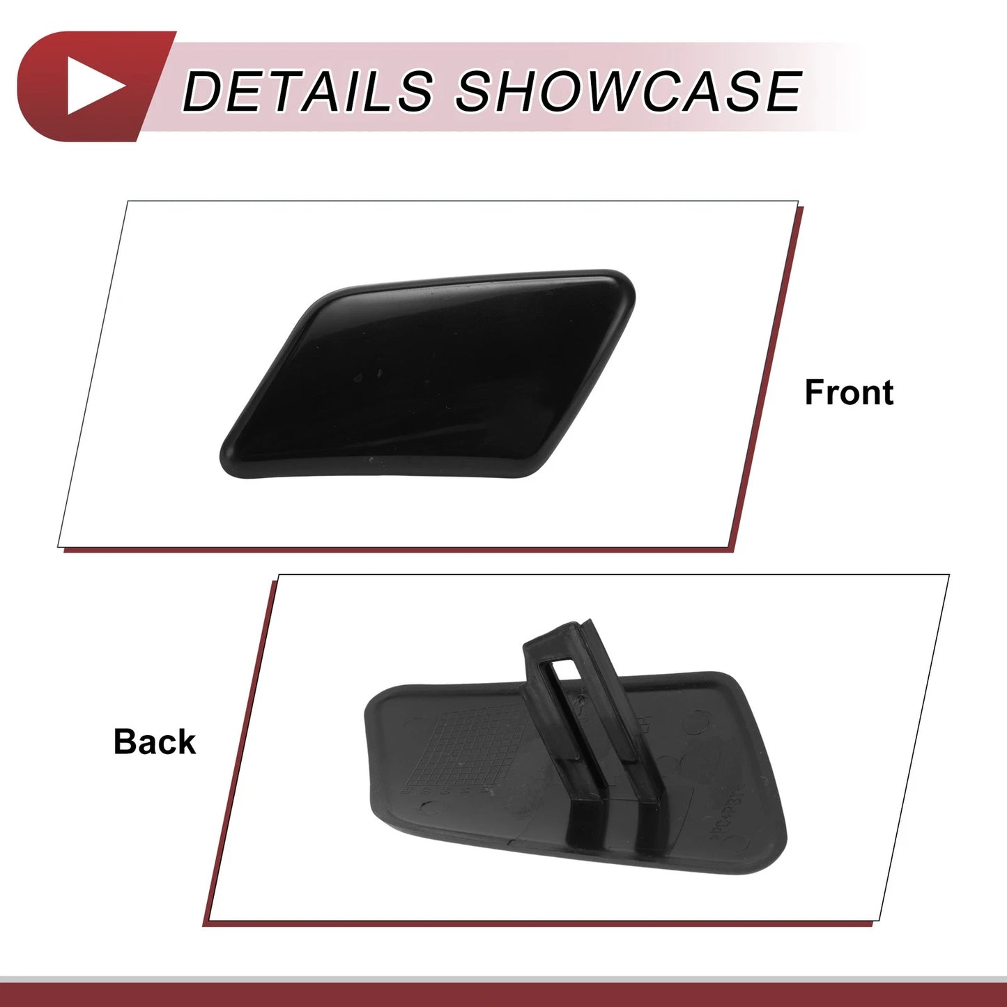 Front Left Bumper Trim Nozzle Cover for Volvo C30 (2008-2010)