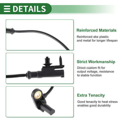 ABS Wheel Speed Sensor for Nissan Cube (2012-2014) Rear Left