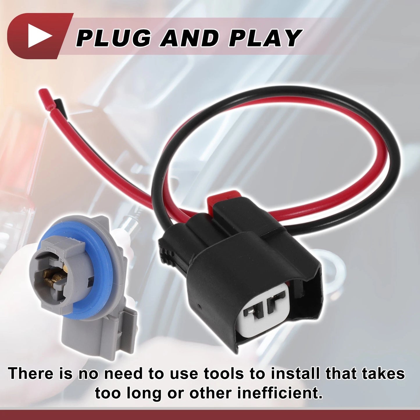 Brake Backup Reverse Light Socket Wiring for Dodge Durango (11-13)