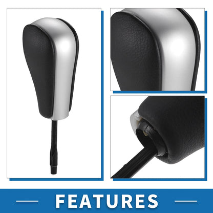 Faux Leather Gear Shifter Knob for BMW 1 Series E81 (2006-2011)