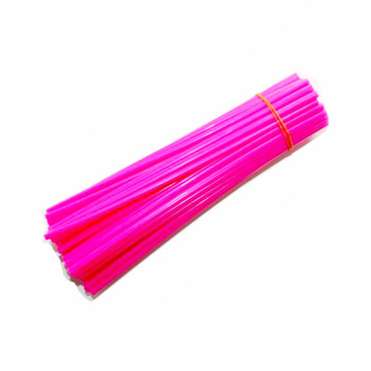 7 Pink Spoke Wraps for MX Motorcross Dirt Bike KTM CRF YZF