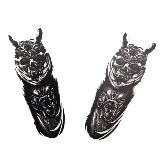 2 x Front Fork Decal Medallion Stickers for Harley, Yamaha, Honda, Suzuki