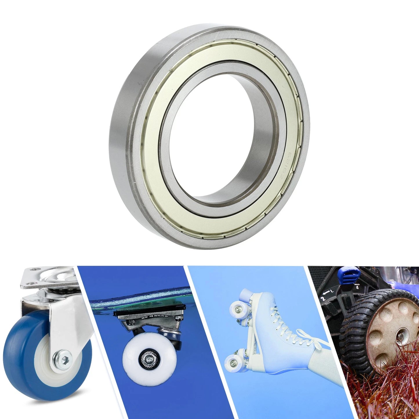 6216ZZ / 80x140x26mm / Deep Groove Ball Bearings for Scooter Skateboard Wheel