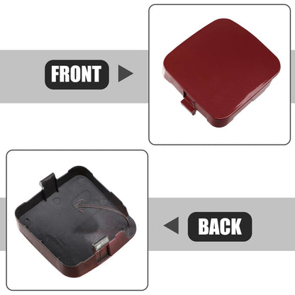 Red Front Right Bumper Tow Hook Cover for Toyota Rav4 (2013-2018)