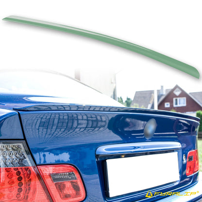 Green Boot Lip Spoiler for BMW 3 Series E46 Coupe & M3 (1998-2006)