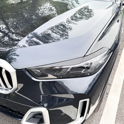 Headlight Eyelid Trim Cover for BMW X5 X6 G05 G06 LCI (2023-2025)