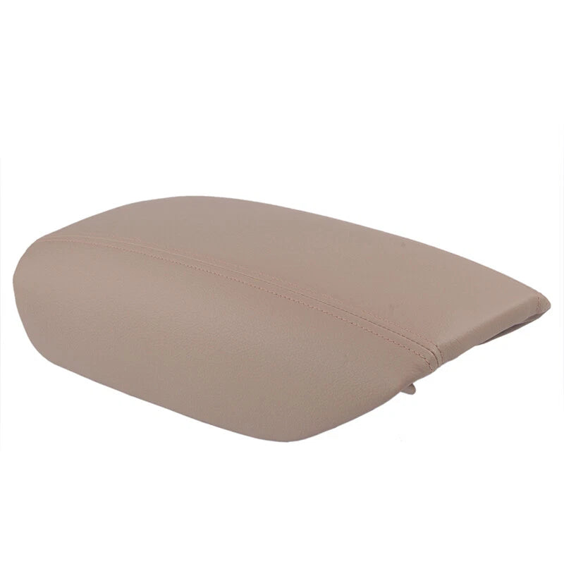 Leather Armrest Center Console Cover Lid for 1999-2006 Volvo S80 Sedan Beige 1x
