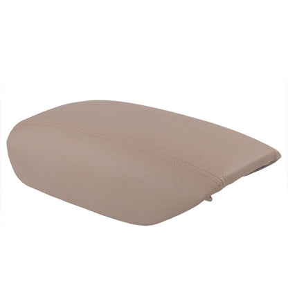 Leather Armrest Center Console Cover Lid for 1999-2006 Volvo S80 Sedan Beige 1x