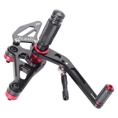 Adjustable Rearset Footpegs Kit for Yamaha MT-07 (2014-2017) Black