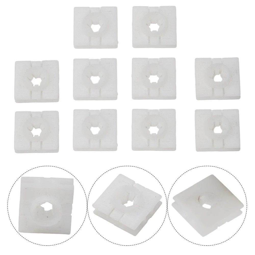 10Pcs Rocket Molding Retainer Clips for Mercedes Smart Fortwo (2008-2016)