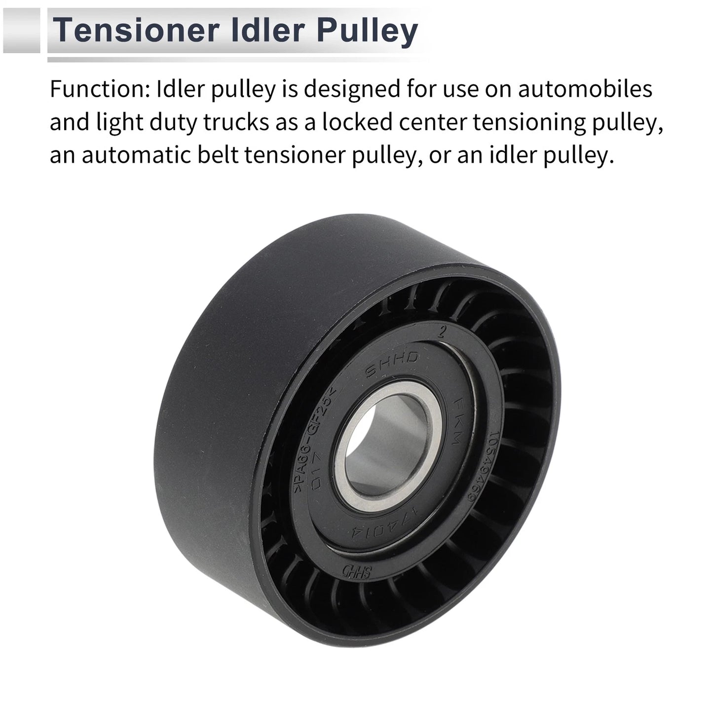 Drive Belt Idler Pulley for Porsche Cayenne (2011-2018)