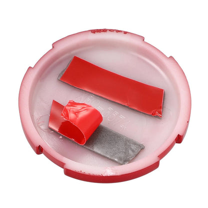 Exterior Door Key Jack Cover for Jeep Wrangler JL JLU (2018-2021) - Red 3 x Pcs