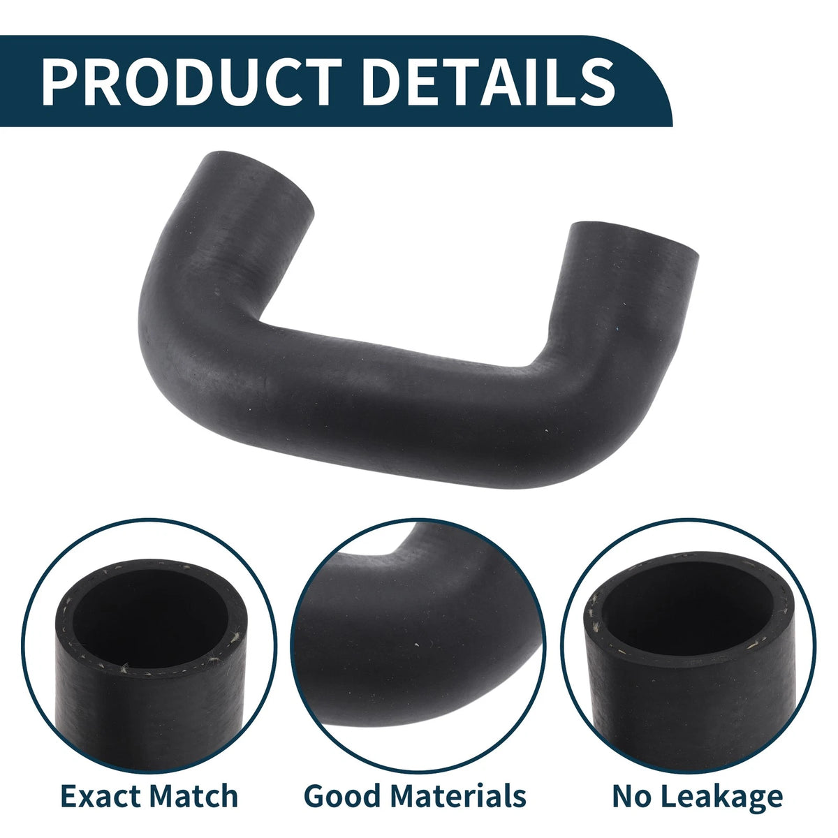 4x Radiator Hose, Heater Hose, Radiator Outlet Hose Pipe for BMW X3