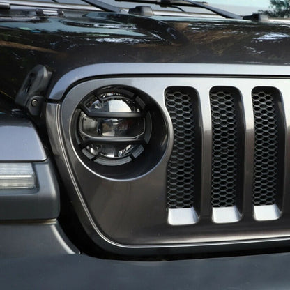 Headlight Lamp Decoration Covers for Jeep Gladiator JT (2020-2022)