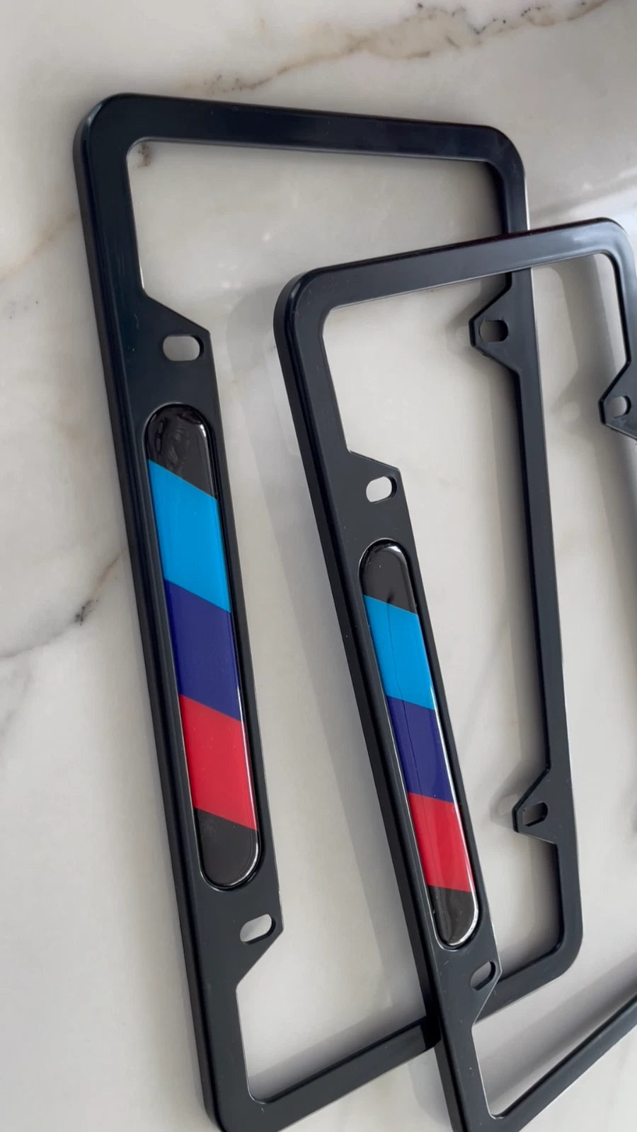 License Plate Frame for BMW X1 X3 X5 X6 X7 (Fits All Models)