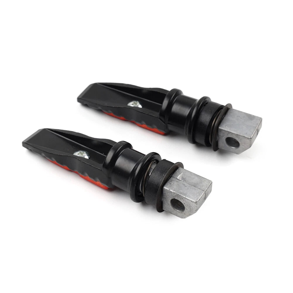 8MM Universal Motorcycle Rear Footrest Pegs for Harley & Honda
