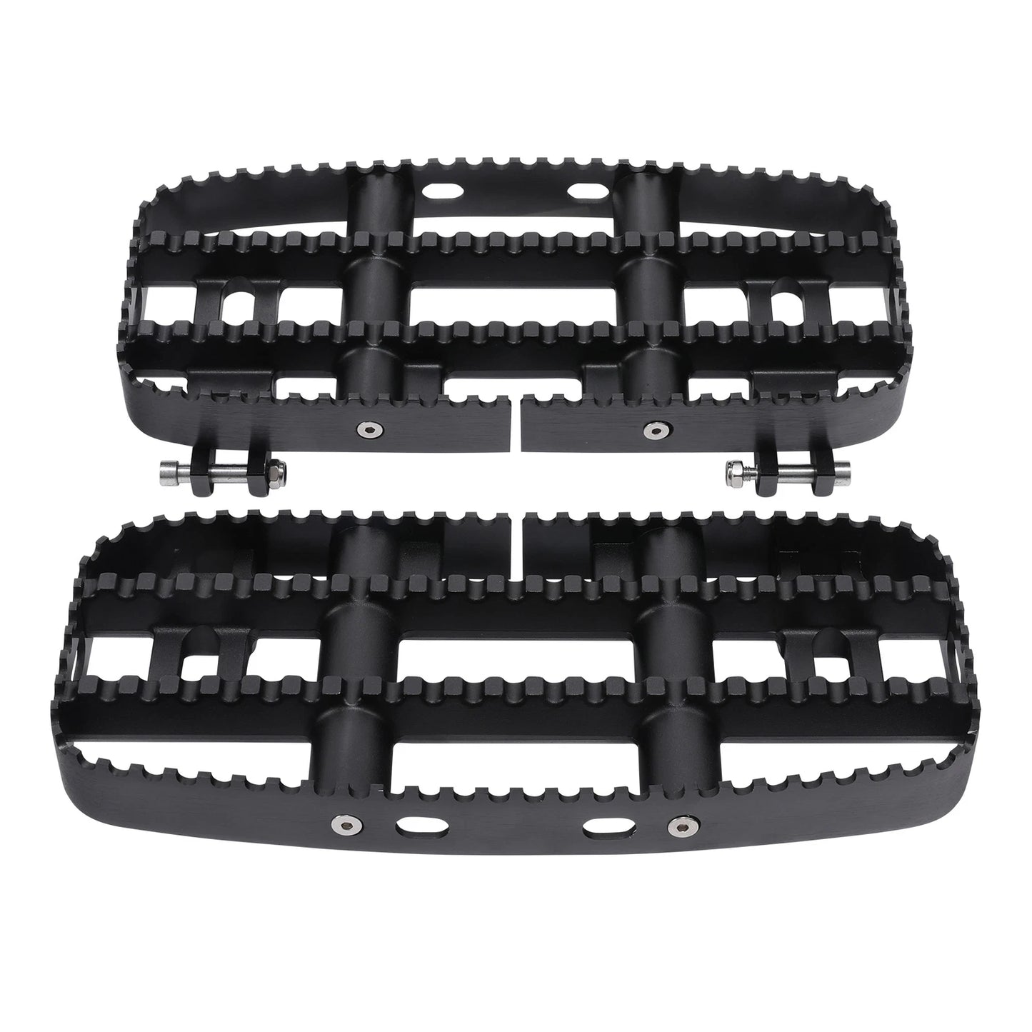 Black Driver Floorboards for Harley Touring Street Glide (2014-2024)