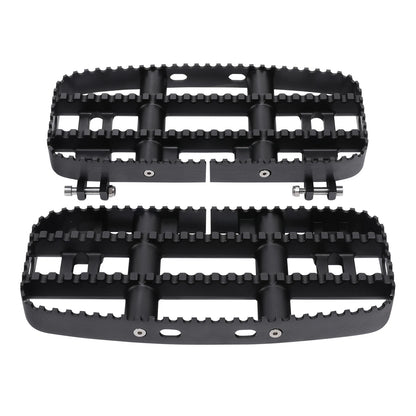 Black Driver Floorboards for Harley Touring Street Glide (2014-2024)