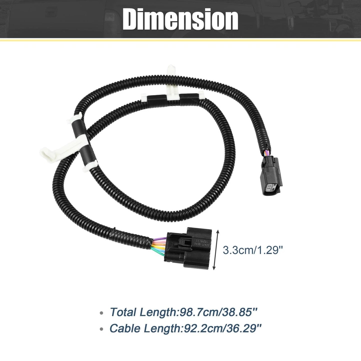 Tailgate Rear Camera Wiring Harness for Ford Super Duty (2015-2016)