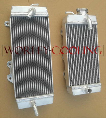 Hose Kit & Aluminum Radiator for Kawasaki KXF250 KX250F (2009-2010)