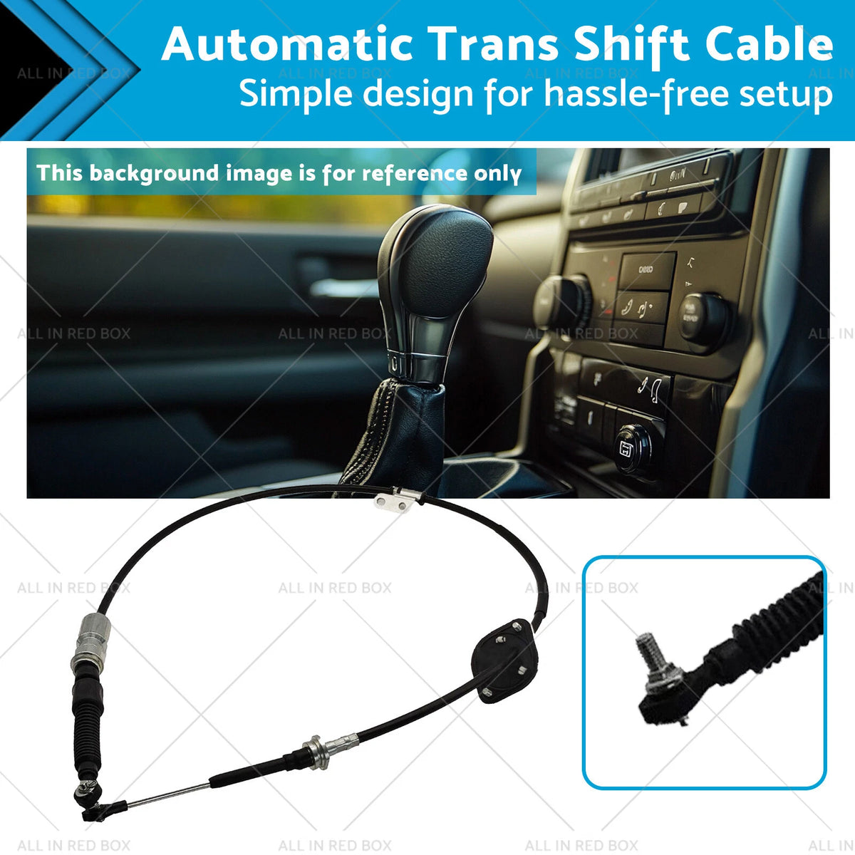 Automatic Trans Shift Cable for Toyota 4Runner, FJ Cruiser 4.0L V6 (2003-2023)