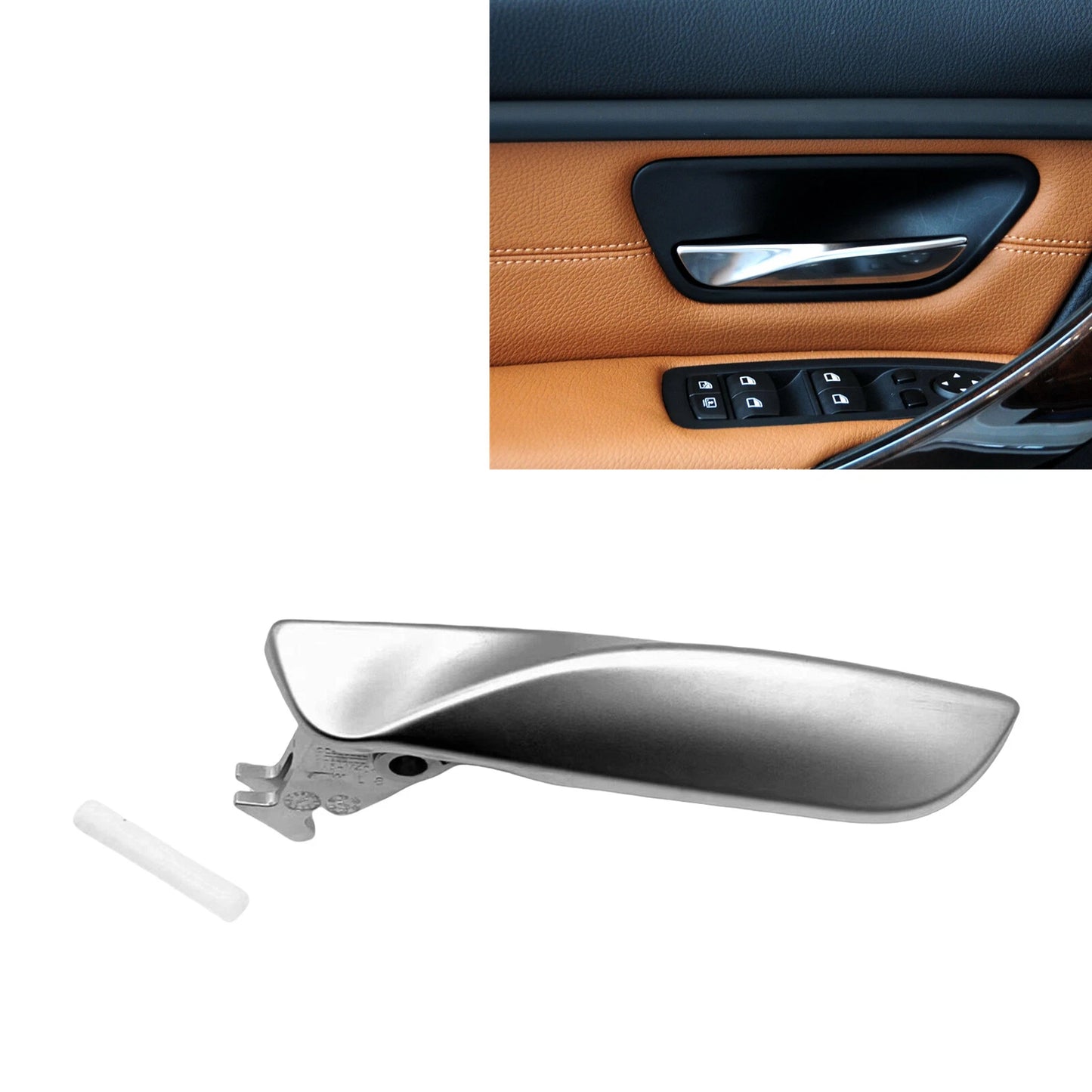 Left Door Pull Handle Bar for BMW F30 F31 F34 F35 F80 (2013-2019)