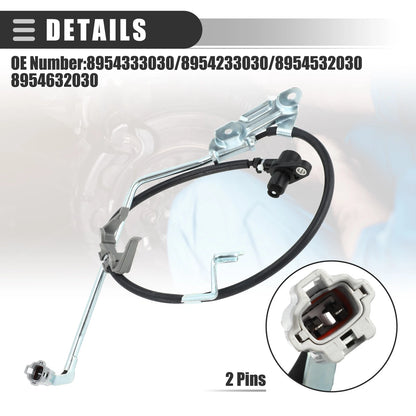 4 x ABS Wheel Speed Sensors for Toyota Camry (2012-2023)