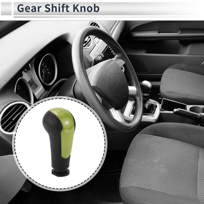 5-Speed Shift Knob for Chevrolet Spark Green Black Plastic