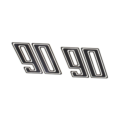 Rear Pillion Seat Cowl for BMW R Nine T Pure (2014-2021) - Black Stickers