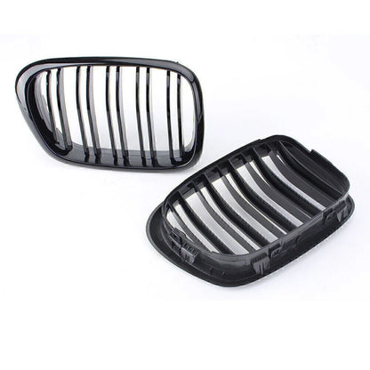Black Front Upper Bumper Mesh Grille for BMW 5 Series E39 (1995-2004)